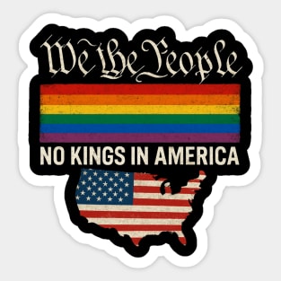 No-Kings-In-America Sticker